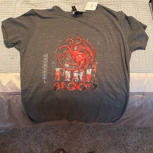 Brand new never worn games of thrones shirt ladies